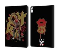 Head Case Designs Licenza Ufficiale WWE Nessun Riposo per I Migliori Bianca Belair Custodia Portafoglio in Pelle Compatibile con Apple iPad Air 13 2024/2025