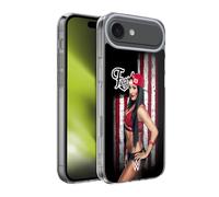 Head Case Designs Licenza Ufficiale WWE Nikki Bella Bandiera Americana Superstars Custodia in Gel [Protezione di Grado Militare] Compatibile con Apple iPhone 17 Air