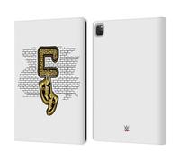 Head Case Designs Licenza Ufficiale WWE Oro Pendente Carmella Custodia Portafoglio in Pelle Compatibile con Apple iPad PRO 13 M4 2024