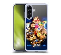 Head Case Designs Licenza Ufficiale WWE Poster 2021 SummerSlam Custodia in Gel [Protezione di Grado Militare] Compatibile con Samsung Galaxy A56 5G