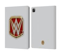 Head Case Designs Licenza Ufficiale WWE Raw Women's Champion Fascia della Vittoria Custodia Portafoglio in Pelle Compatibile con Apple iPad PRO 13 M4 2024