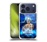 Head Case Designs Licenza Ufficiale WWE Rey Mysterio Wrestlemania 38 Superstars Custodia in Gel [Protezione di Grado Militare] Compatibile con Apple iPhone 17 PRO