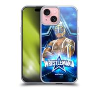 Head Case Designs Licenza Ufficiale WWE Rey Mysterio Wrestlemania 38 Superstars Custodia in Gel [Protezione di Grado Militare] Compatibile con Apple iPhone 15 E Compatibile con MagSafe