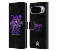 Head Case Designs Licenza Ufficiale WWE Ricevi La Tua Punizione Damian Priest Custodia Portafoglio in Pelle Compatibile con Google Pixel 10 Pro XL