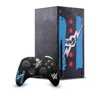 Head Case Designs Licenza Ufficiale WWE Ritorno CM Punk Pacchetto Console Da Gioco Wrap E Pelle Per Controller Compatibile con Xbox Series X