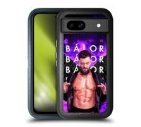 Head Case Designs Licenza Ufficiale WWE Ritratto Finn Balor Custodia Antiurto Ultra Blindata Compatibile con Google Pixel 8a