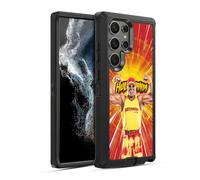 Head Case Designs Licenza Ufficiale WWE Ritratto Hulk Hogan Custodia Antiurto Ultra Blindata Compatibile con Samsung Galaxy S22 Ultra 5G