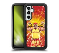 Head Case Designs Licenza Ufficiale WWE Ritratto Hulk Hogan Custodia Antiurto Ultra Blindata Compatibile con Samsung Galaxy S23 Fe 5G