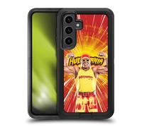 Head Case Designs Licenza Ufficiale WWE Ritratto Hulk Hogan Custodia Antiurto Ultra Blindata Compatibile con Samsung Galaxy S24+ 5G
