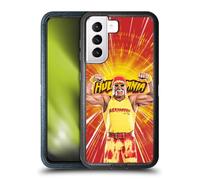Head Case Designs Licenza Ufficiale WWE Ritratto Hulk Hogan Custodia Antiurto Ultra Blindata Compatibile con Samsung Galaxy S21 5G