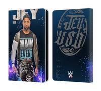 Head Case Designs Licenza Ufficiale WWE Ritratto Jey Uso Custodia Portafoglio in Pelle Compatibile con Amazon Kindle 11th Gen (2024)