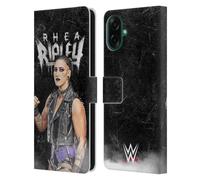 Head Case Designs Licenza Ufficiale WWE Ritratto Rhea Ripley Custodia Portafoglio in Pelle Compatibile con Samsung Galaxy A07
