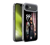 Head Case Designs Licenza Ufficiale WWE Roman Reigns Bandiera Americana Superstars Custodia in Gel [Protezione di Grado Militare] Compatibile con Apple iPhone 17 Air