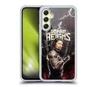 Head Case Designs Licenza Ufficiale WWE Roman Reigns Superstars Custodia Cover in Morbido Gel Compatibile con Samsung Galaxy A34 5G