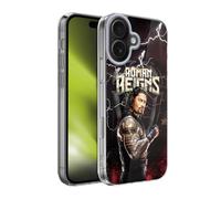 Head Case Designs Licenza Ufficiale WWE Roman Reigns Superstars Custodia in Gel [Protezione di Grado Militare] Compatibile con Apple iPhone 17
