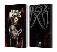 Head Case Designs Licenza Ufficiale WWE Roman Reigns Superstars Custodia Portafoglio in Pelle Compatibile con Apple iPad PRO 11 M4 2024