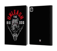 Head Case Designs Licenza Ufficiale WWE Roman Reigns Unleash The Big Dog Superstars 8 Custodia Portafoglio in Pelle Compatibile con Apple iPad PRO 13 M4 2024