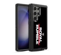 Head Case Designs Licenza Ufficiale WWE Royal Rumble Logo del Programma TV Custodia Antiurto Ultra Blindata Compatibile con Samsung Galaxy S23 Ultra 5G