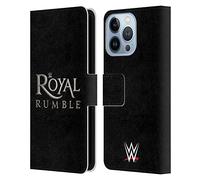 Head Case Designs Licenza Ufficiale WWE Royal Rumble The Shows Custodia Portafoglio in Pelle Compatibile con Apple iPhone 13 Pro