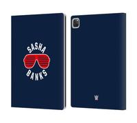 Head Case Designs Licenza Ufficiale WWE Sasha Banks The Boss Superstars 6 Custodia Portafoglio in Pelle Compatibile con Apple iPad PRO 13 M4 2024