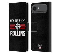 Head Case Designs Licenza Ufficiale WWE Seth Rollins Monday Night Superstars 7 Custodia Portafoglio in Pelle Compatibile con Apple iPhone 17 Air