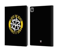 Head Case Designs Licenza Ufficiale WWE Slayed The Beast Seth Rollins Custodia Portafoglio in Pelle Compatibile con Apple iPad PRO 13 M4 2024