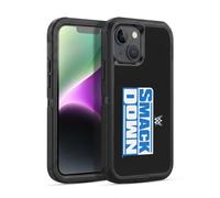 Head Case Designs Licenza Ufficiale WWE Smack Down Logo Del Programma TV Custodia Antiurto Ultra Blindata compatibile con Apple iPhone 14