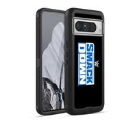 Head Case Designs Licenza Ufficiale WWE Smack Down Logo del Programma TV Custodia Antiurto Ultra Blindata Compatibile con Google Pixel 8 PRO