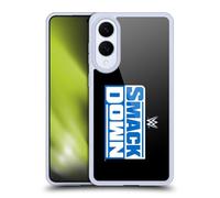 Head Case Designs Licenza Ufficiale WWE Smack Down Logo del Programma TV Custodia in Gel [Protezione di Grado Militare] Compatibile con Samsung Galaxy S25 Edge