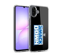 Head Case Designs Licenza Ufficiale WWE Smack Down Logo del Programma TV Custodia in Gel [Protezione di Grado Militare] Compatibile con Samsung Galaxy A07