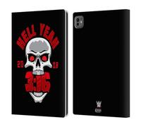 Head Case Designs Licenza Ufficiale WWE Stone Cold Hell Yeah Superstars 5 Custodia Portafoglio in Pelle Compatibile con Apple iPad PRO 11 M4 2024