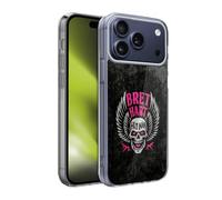 Head Case Designs Licenza Ufficiale WWE Teschio di Hitman Bret Hart Custodia in Gel [Protezione di Grado Militare] Compatibile con Apple iPhone 17 PRO Max