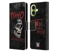 Head Case Designs Licenza Ufficiale WWE Teschio NWO Custodia Portafoglio in Pelle Compatibile con Apple iPhone 17