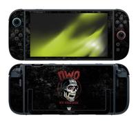 Head Case Designs Licenza Ufficiale WWE Teschio NWO Vinile Sticker Gaming Pelle Adesivo Compatibile con Nintendo Switch 2