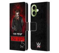 Head Case Designs Licenza Ufficiale WWE The Fiend Bray Wyatt Custodia Portafoglio in Pelle Compatibile con Apple iPhone 17