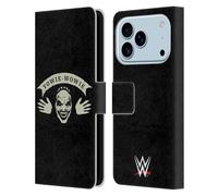 Head Case Designs Licenza Ufficiale WWE The Fiend Yowie Wowie Bray Wyatt Custodia Portafoglio in Pelle Compatibile con Apple iPhone 17 PRO