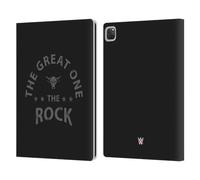 Head Case Designs Licenza Ufficiale WWE The Great One The Rock Custodia Portafoglio in Pelle Compatibile con Apple iPad PRO 13 M4 2024