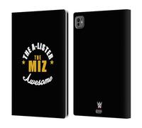 Head Case Designs Licenza Ufficiale WWE The Miz A-Lister Superstars 6 Custodia Portafoglio in Pelle Compatibile con Apple iPad PRO 11 M4 2024