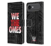 Head Case Designs Licenza Ufficiale WWE We The Ones The Bloodline Custodia Portafoglio in Pelle Compatibile con Apple iPhone 17 Air