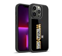 Head Case Designs Licenza Ufficiale WWE Wrestlemania Logo del Programma TV Cover in Gel Rinforzata [Protezione di Grado Militare] Compatibile con Apple iPhone 13 PRO