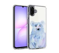 Head Case Designs Licenza Ufficiale Wyanne Blue Watercolour Bear Ritratti della Natura II Custodia in Gel [Protezione di Grado Militare] Compatibile con Samsung Galaxy A07 4G