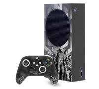 Head Case Designs Licenza Ufficiale Zack Snyder's Justice League Gruppo Snyder Cut Arte Personaggio Pacchetto Console Da Gioco Wrap E Pelle Per Controller Compatibile con Xbox Series S