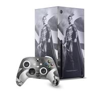 Head Case Designs Licenza Ufficiale Zack Snyder's Justice League Superman Snyder Cut Arte Personaggio Pacchetto Console Da Gioco Wrap E Pelle Per Controller Compatibile con Xbox Series X