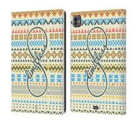 Head Case Designs Limitless Azteco Infinity Custodia Portafoglio in Pelle Compatibile con Apple iPad PRO 11 M4 2024