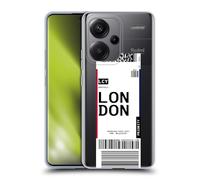Head Case Designs London, England Etichette Da Bagaglio Custodia Cover in Morbido Gel Compatibile con Xiaomi Redmi Note 13 Pro Plus 5G