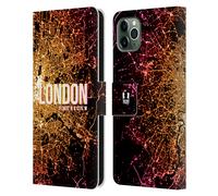 HEAD CASE DESIGNS LUCI DELLA CITTÒ CUSTODIA COVER A PORTAFOGLIO PER APPLE iPHONE