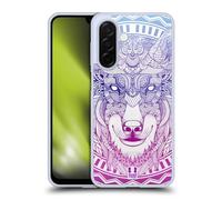 Head Case Designs Lupo Facce Animali Mandala Custodia in Gel [Protezione di Grado Militare] Compatibile con Samsung Galaxy A26 5G