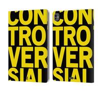 Head Case Designs Macrofont Pop Trend Custodia Portafoglio in Pelle Compatibile con Apple iPad PRO 13 M4 2024