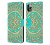 HEAD CASE DESIGNS MANDALA CUSTODIA COVER A PORTAFOGLIO PER APPLE iPHONE TELEFONI