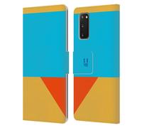 HEAD CASE DESIGNS MATTONCINI COLORATI CUSTODIA COVER A PORTAFOGLIO PER SAMSUNG 1